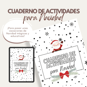 CUADERNO DE ACTIVIDADES PARA NAVIDAD 🎄 (digital y descargable)