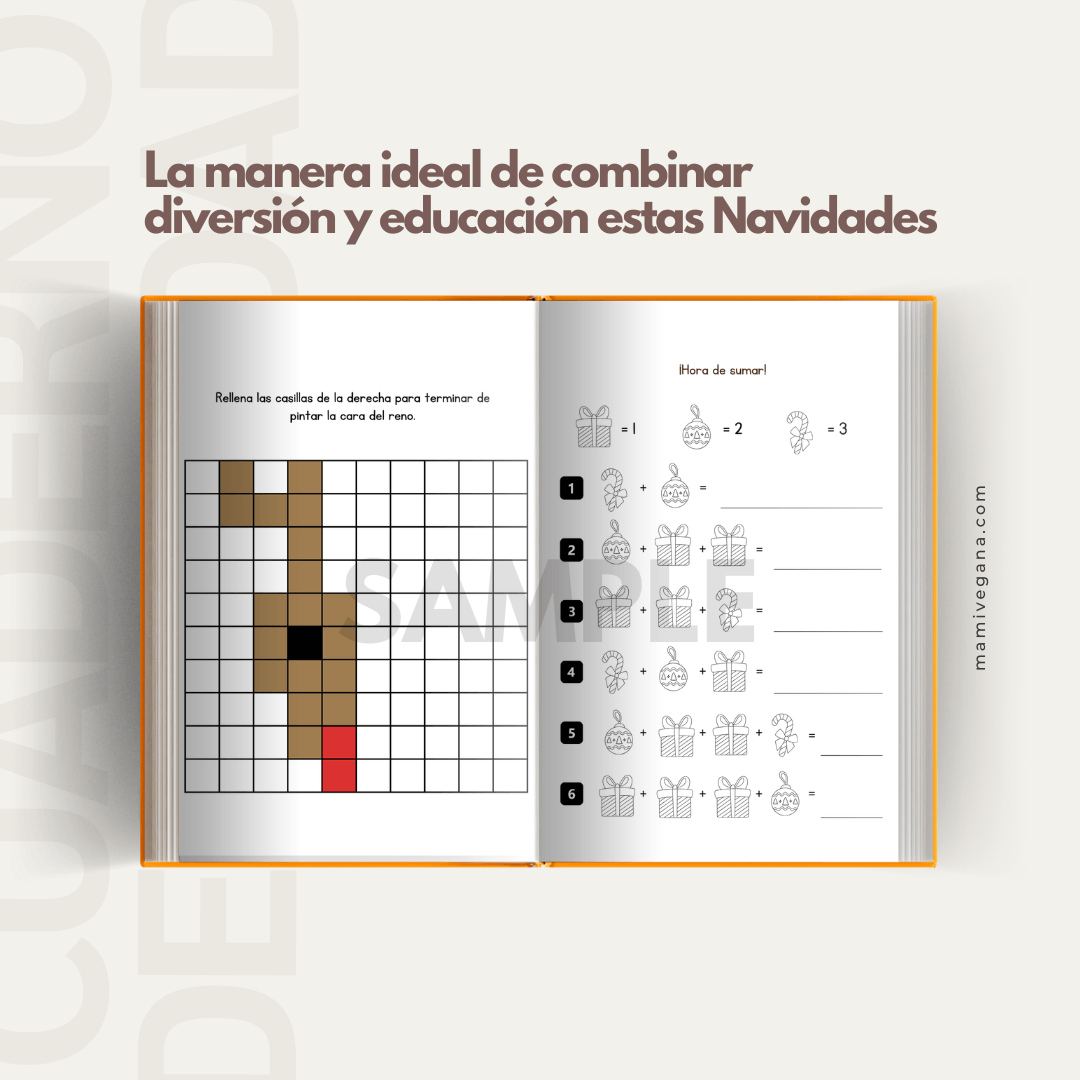 CUADERNO DE ACTIVIDADES PARA NAVIDAD 🎄 (digital y descargable) - Imagen 3