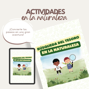 Mini Cuaderno de Aventuras en la Naturaleza | Búsqueda del Tesoro (descargable)