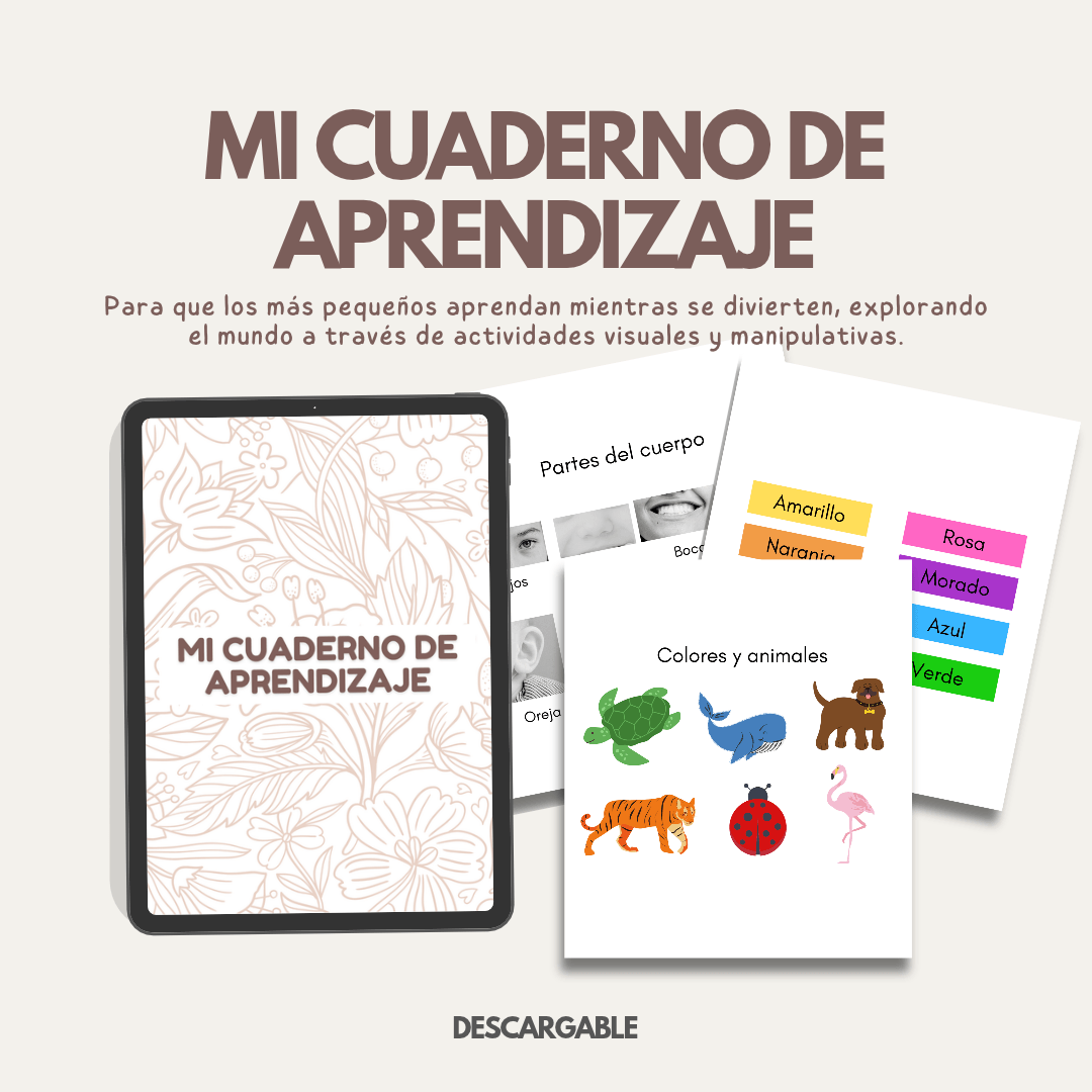 Mi cuaderno de aprendizaje (DESCARGABLE)